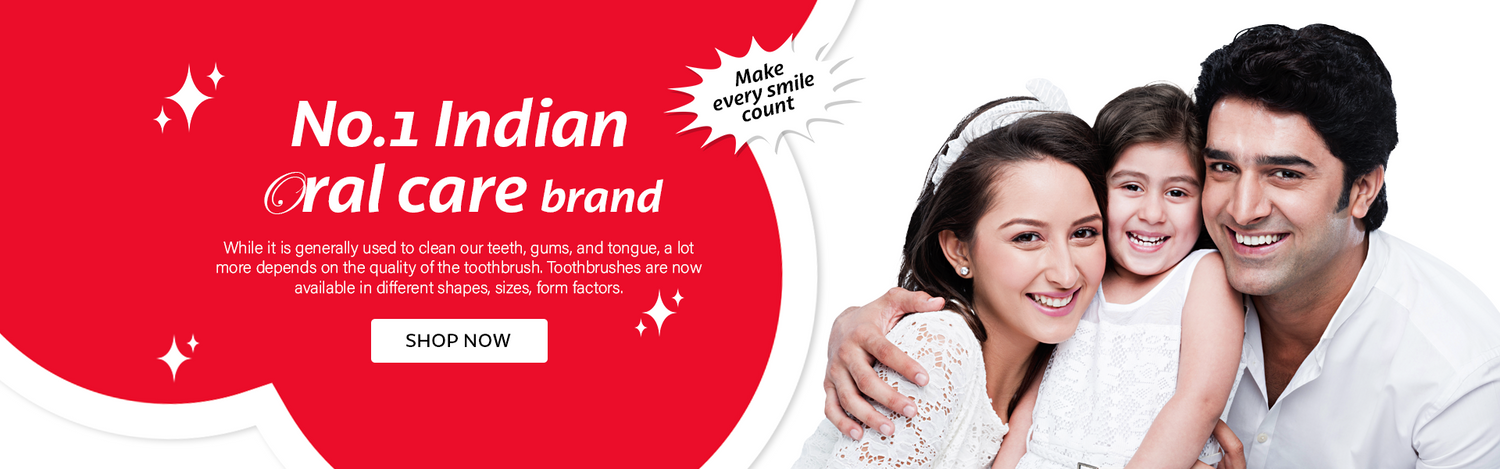 No.1 Indian Oral card brand toothbrush