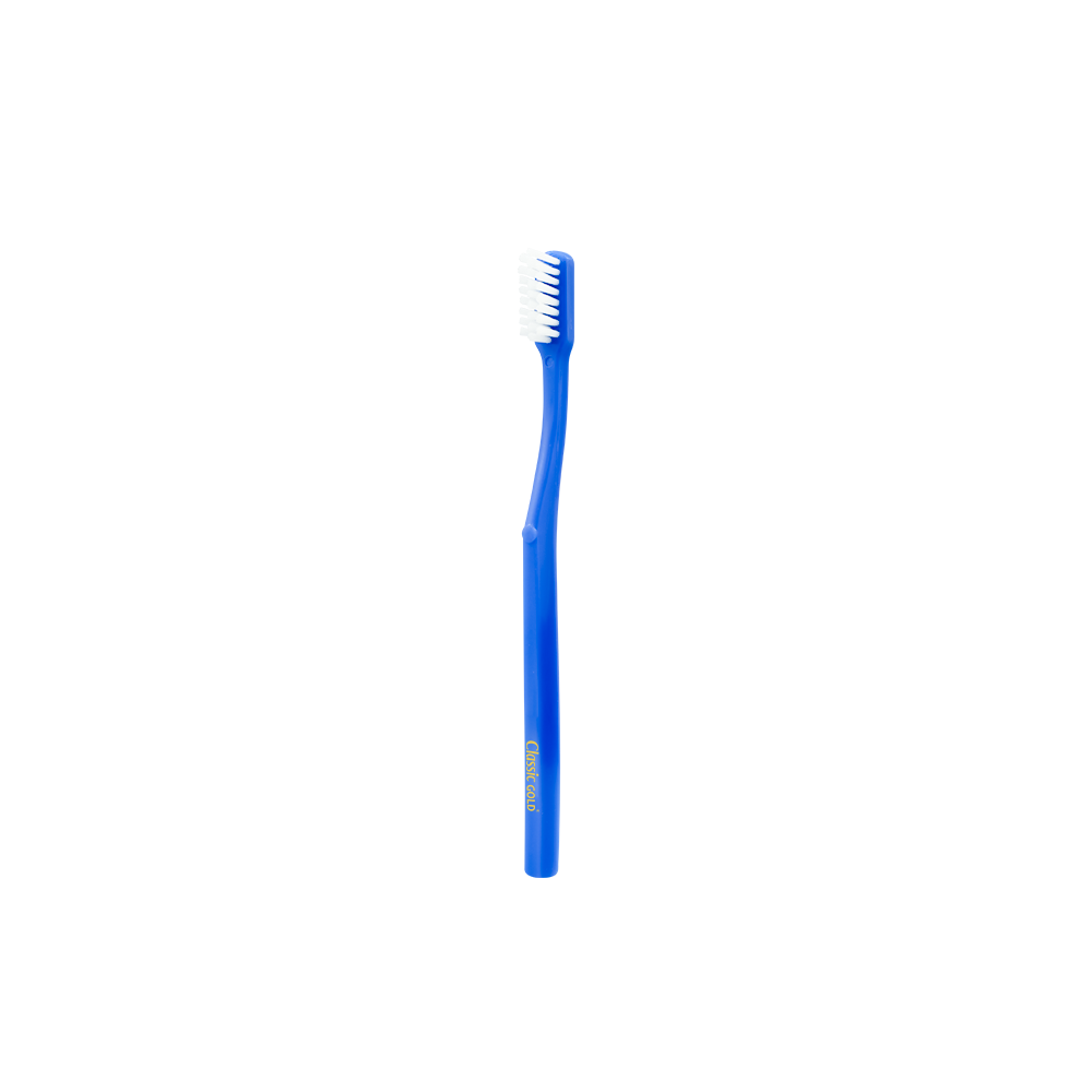ClassicGold Kids Toothbrush Junior Soft displayed individually, featuring a colorful handle and soft bristles.