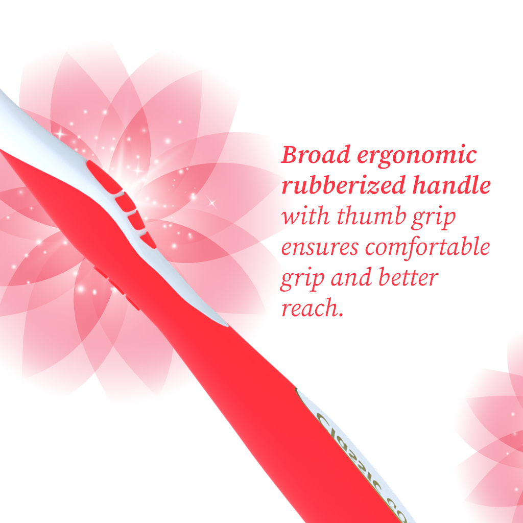 Adult Pro Sensitive Ultra Soft Manual Toothbrushes With Dupont Tynex Bristles For Super Caring Teeth,Multicolour