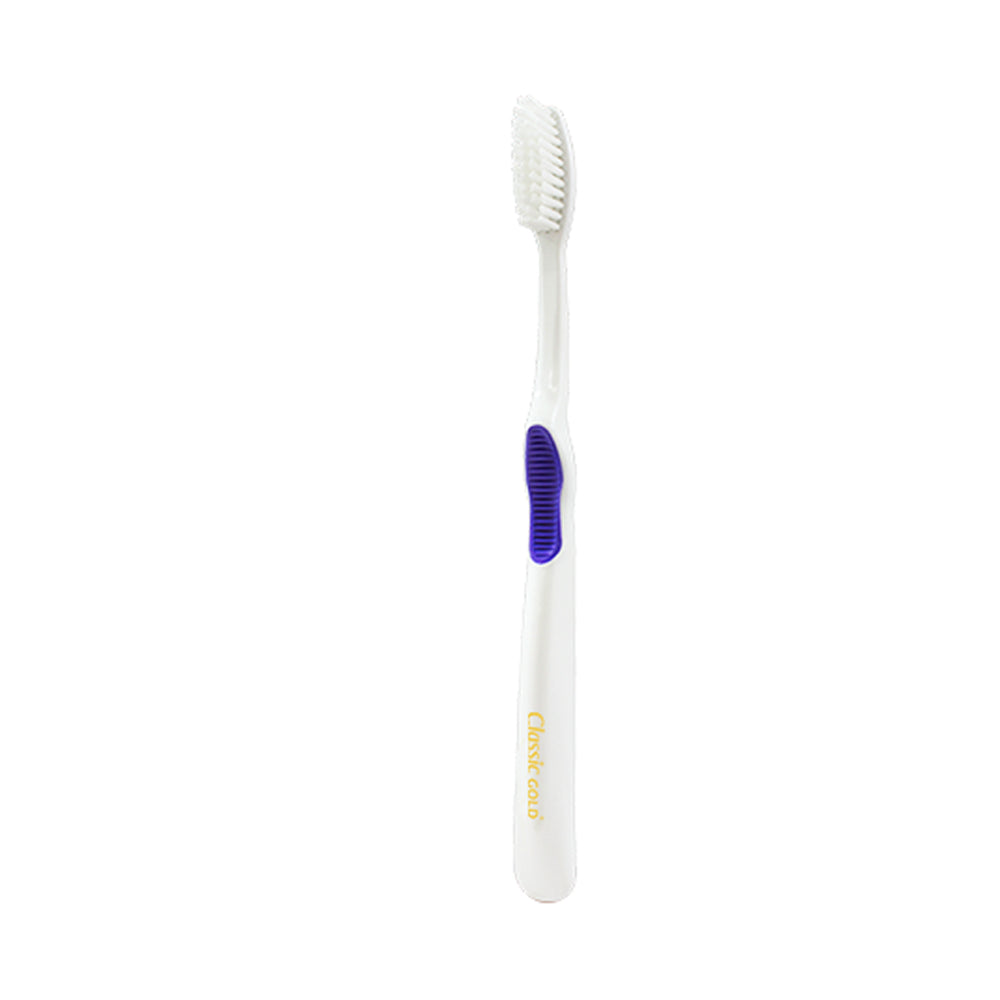ClassicGold Sensitive Plus Ultra Soft toothbrushes displayed as individual pieces