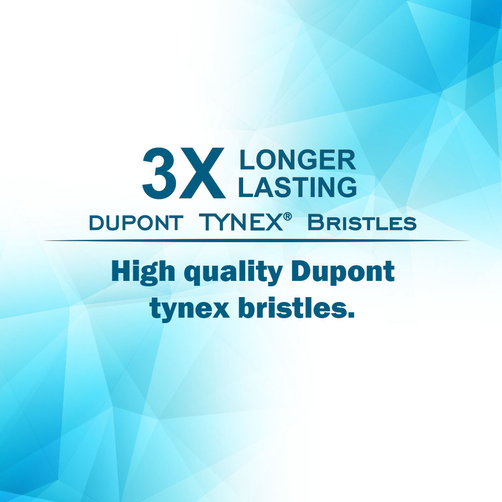 Plus Toothbrush For Adults With Premium Medium Dupont Tynex Bristles And Anti Bacterial Cap