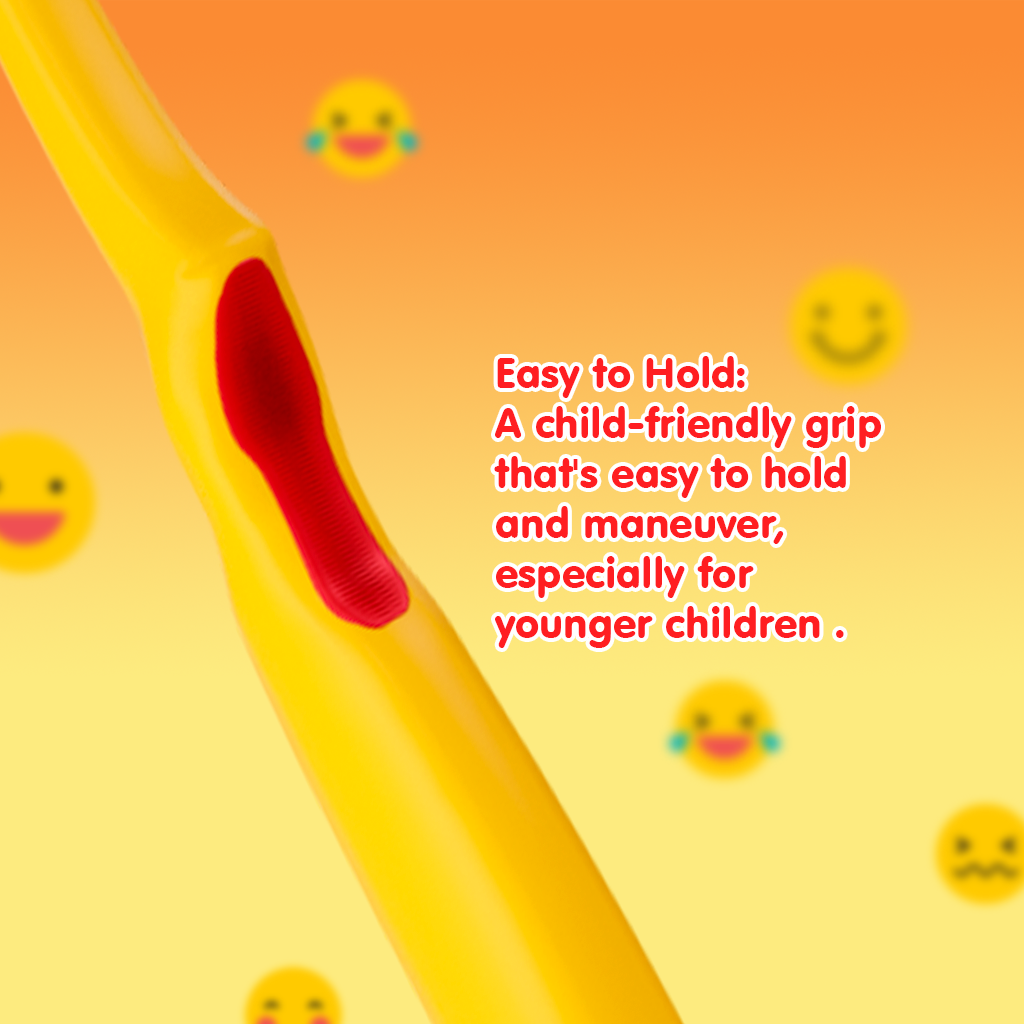 Super Soft Young Junior Toothbrush With Premium Dupont Bristles Specially For Kids
