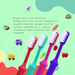 Baby Soft Manual Toothbrush With Premium Dupont Bristles Specially For 2-4 Years Kids