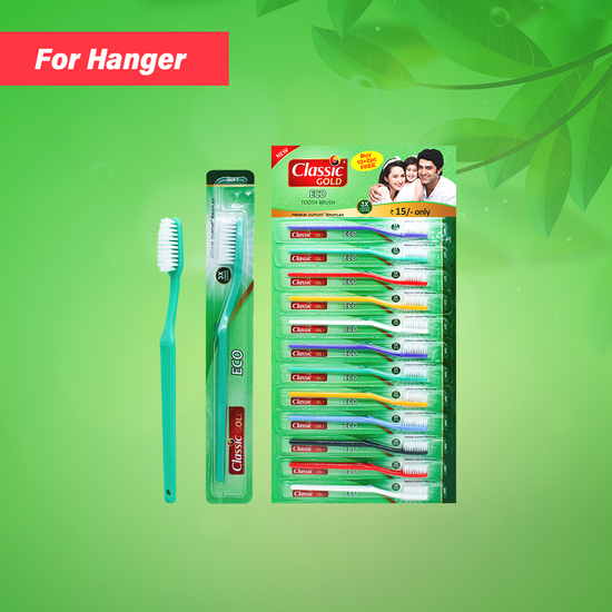 Hanger toothbrush offered at an affordable price.