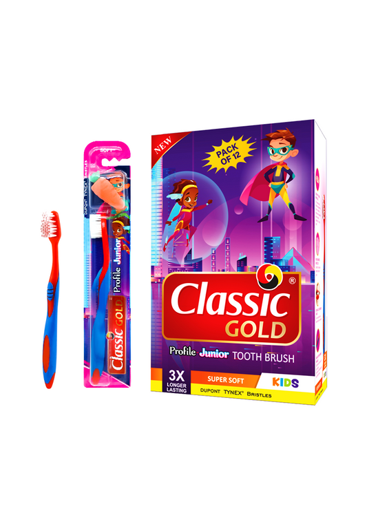 Profile Junior Super Soft Toothbrushes Pack Of 12