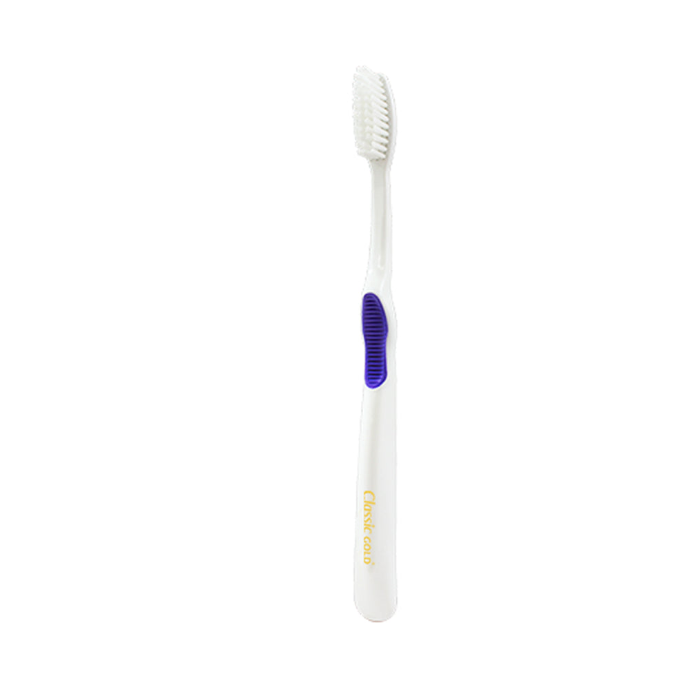 Classic GOLD Ultra Soft Super Sensitive Toothbrushes With Premium Dupont Tynex Bristles Pack Of 12