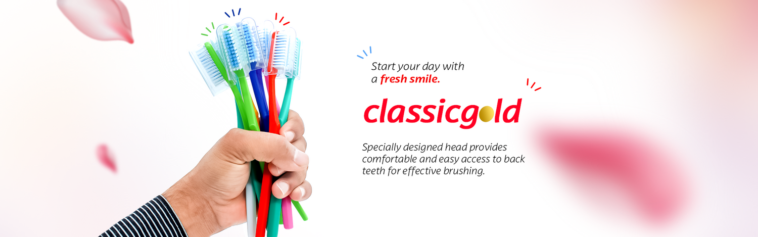 ClassicGold promotional banner showcasing our product offerings and brand highlights.