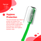 Supreme Manual Toothbrush For Adults With Anti Bacterial Crystal Clear Cap