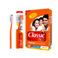 Supreme Manual Toothbrush For Adults With Anti Bacterial Crystal Clear Cap